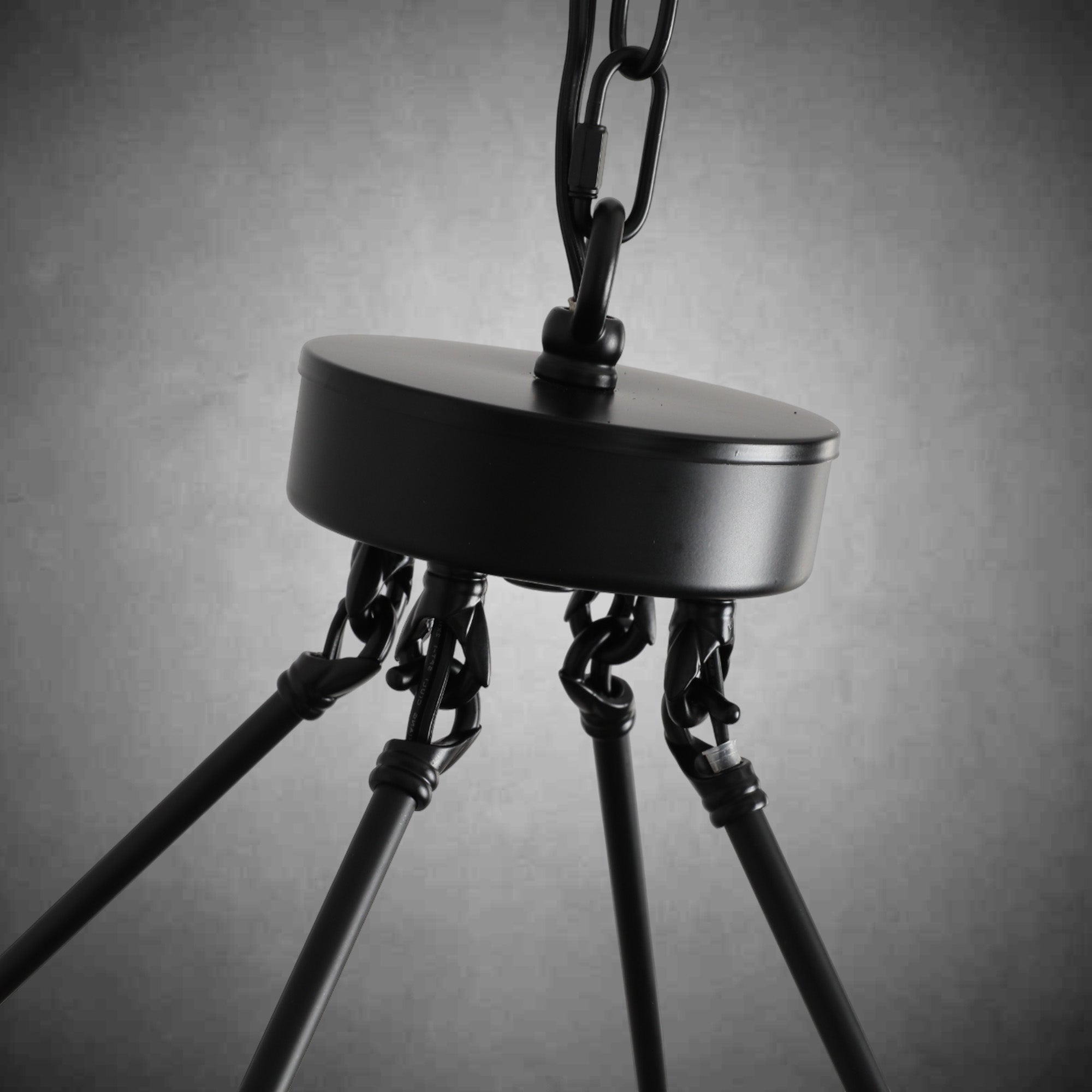 Wagon Wheel Chandelier with Glass Shades