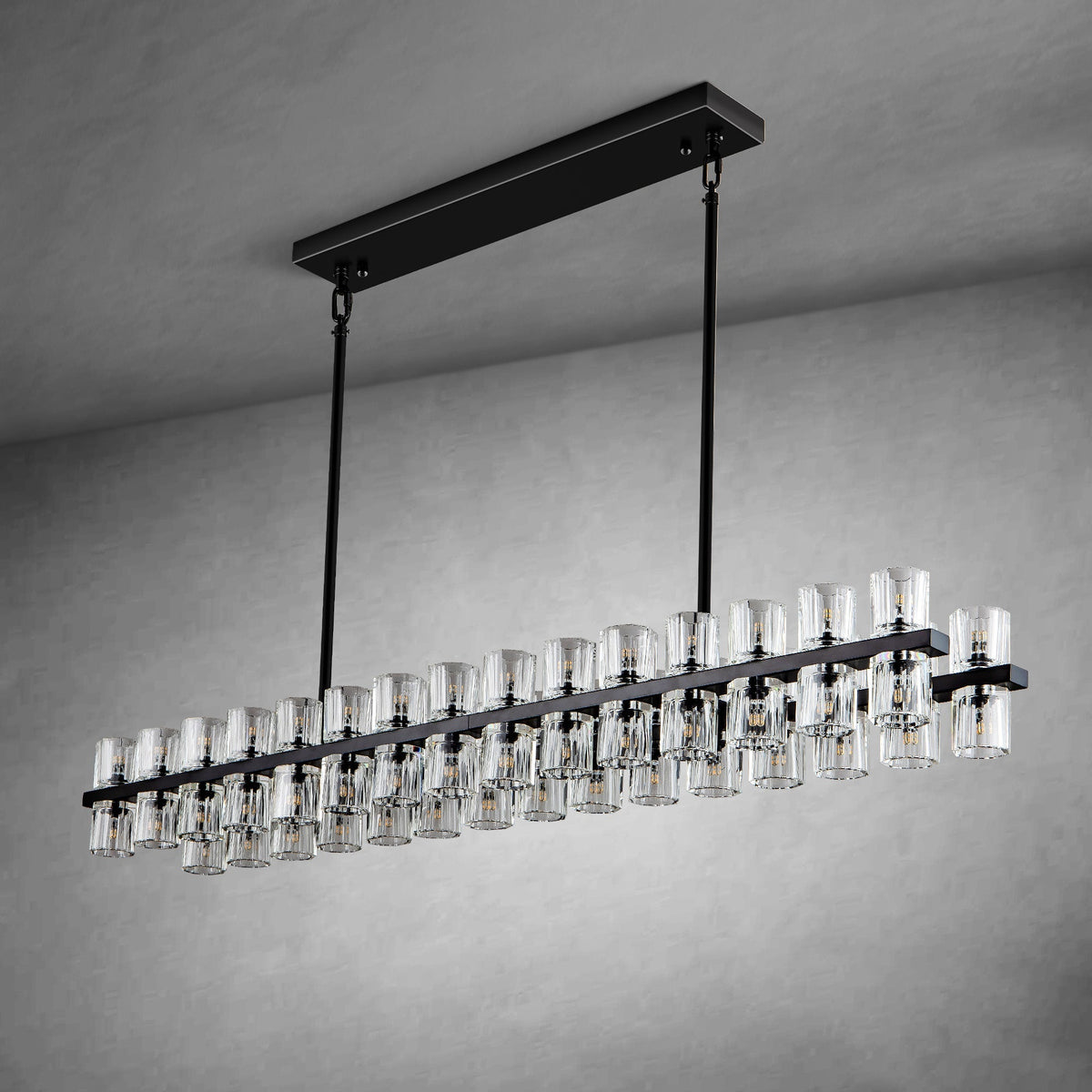 Modern Round Chandelier,K9 Crystal Chandeliers for Dining Room