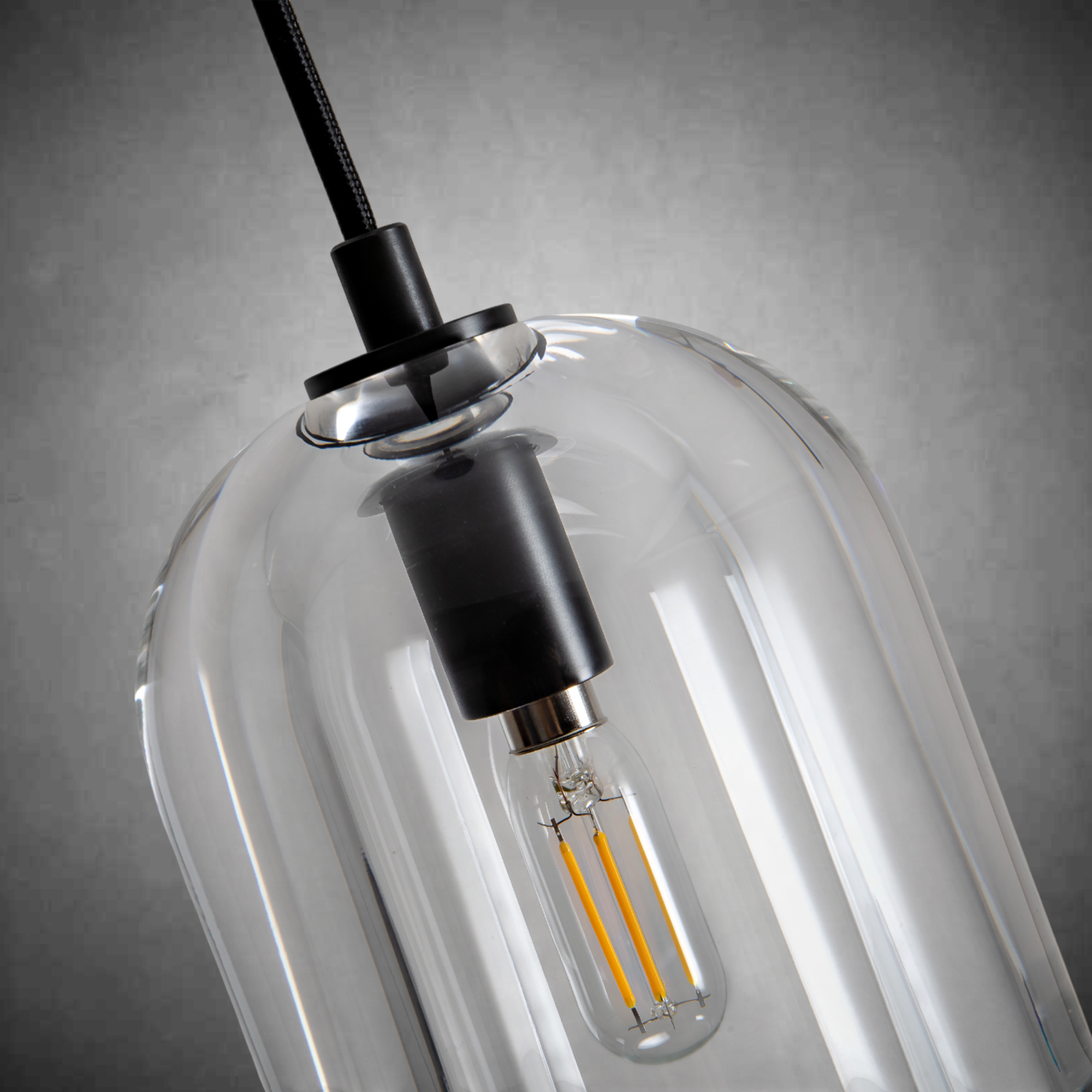 Crystal Modern Bell-Shaped Pendant Light