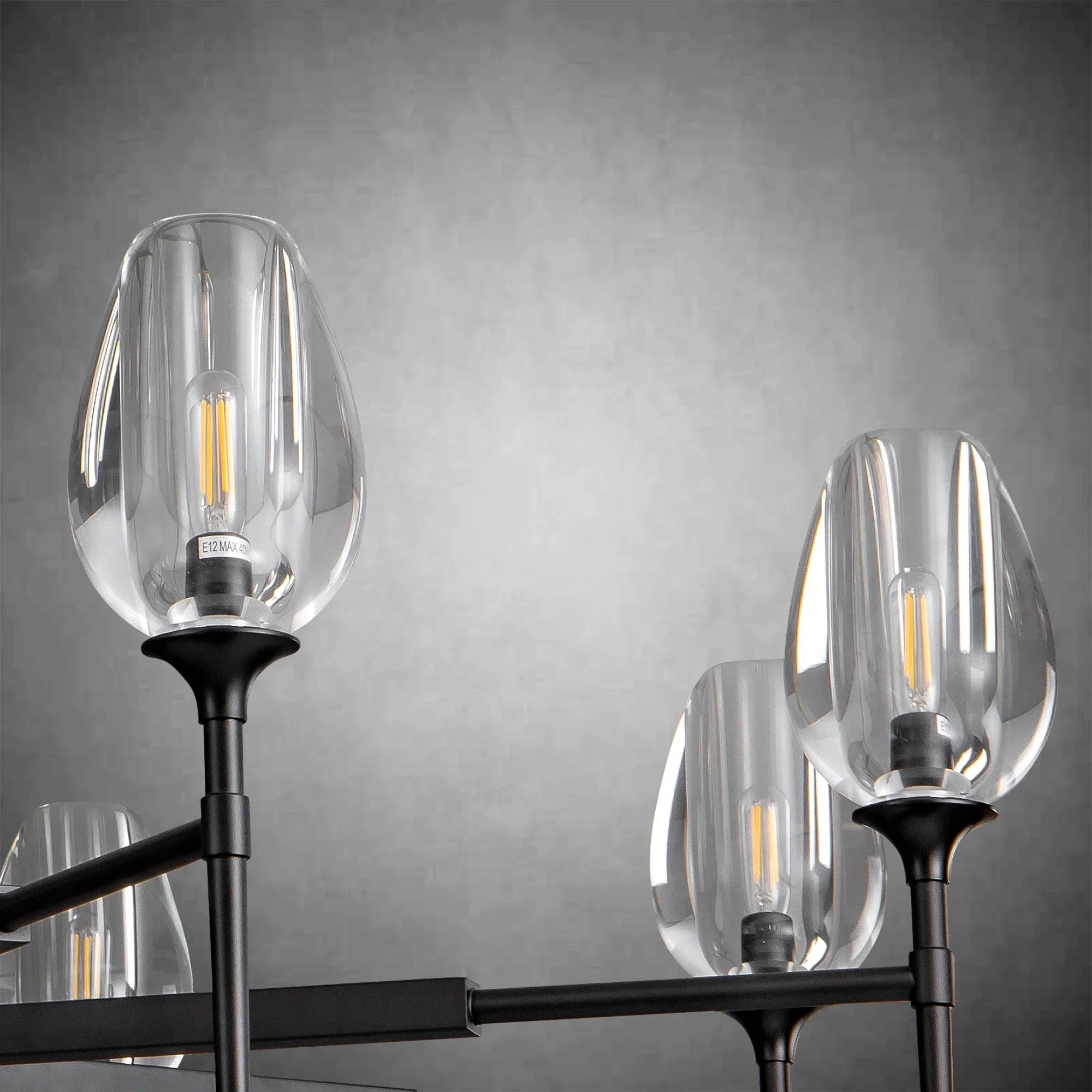 Modern Tulip Round Chandelier for Living Rooms and Bedrooms