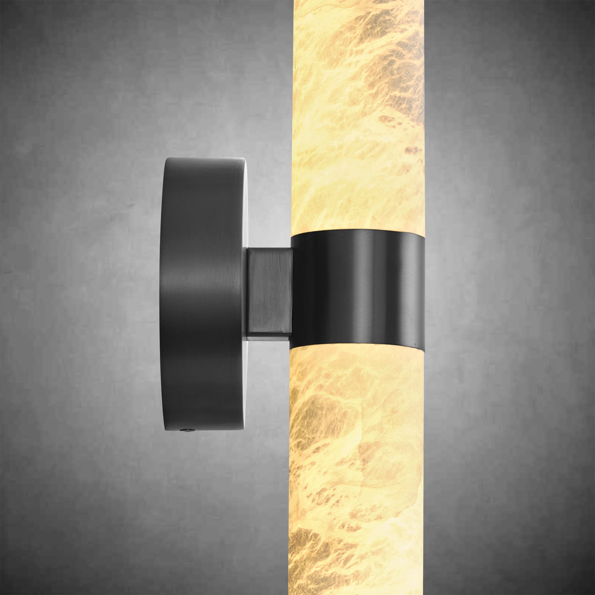 Alabaster Wall Sconces, 24" Brass Wall Sconce