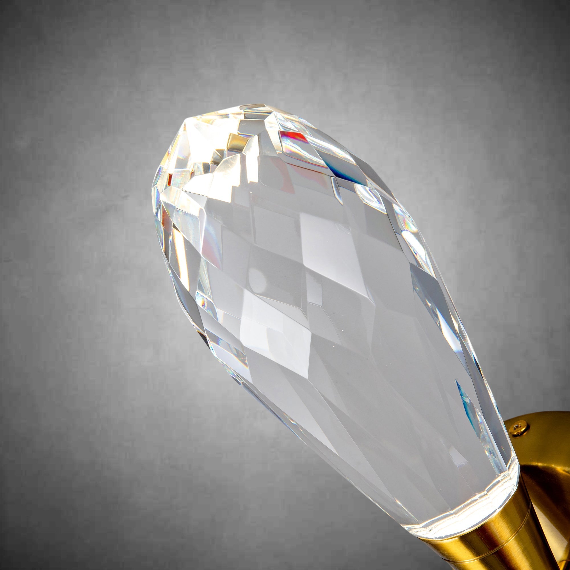 Gold Sconces Wall Lighting - Crystal Wall Sconces, Modern Bathroom Vanity Mirror Light