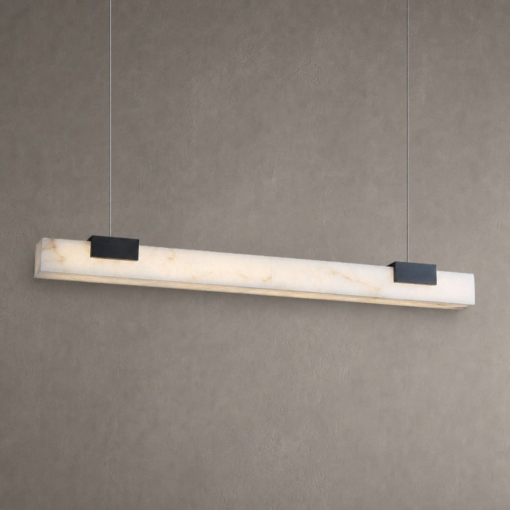 Alabaster Linear Dining Chandelier