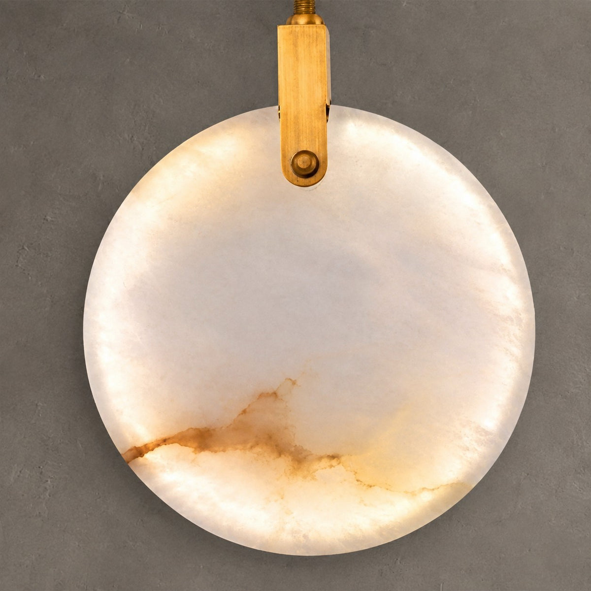 Alabaster Long Staircase Chandelier