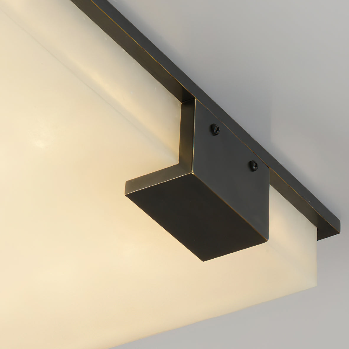 Alabaster Petal Flush Mount Ceiling Light - view 14