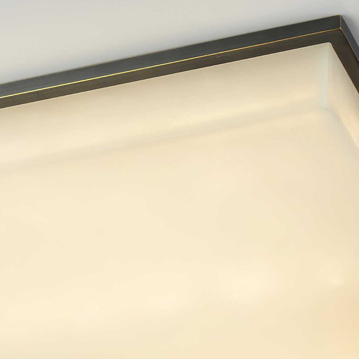 Alabaster Petal Flush Mount Ceiling Light - view 15