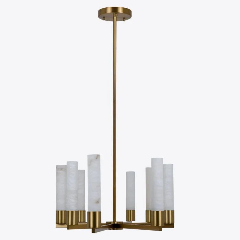 Alabaster Sputnik Sphere Chandelier