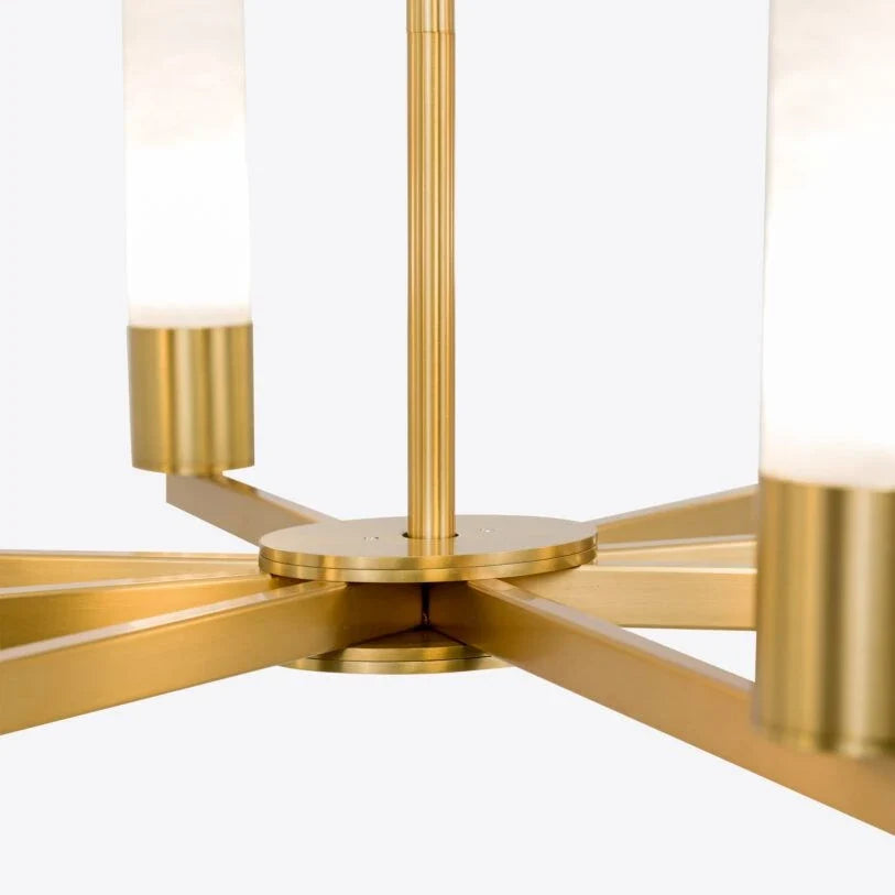 Alabaster Sputnik Sphere Chandelier