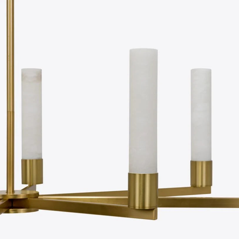 Alabaster Sputnik Sphere Chandelier