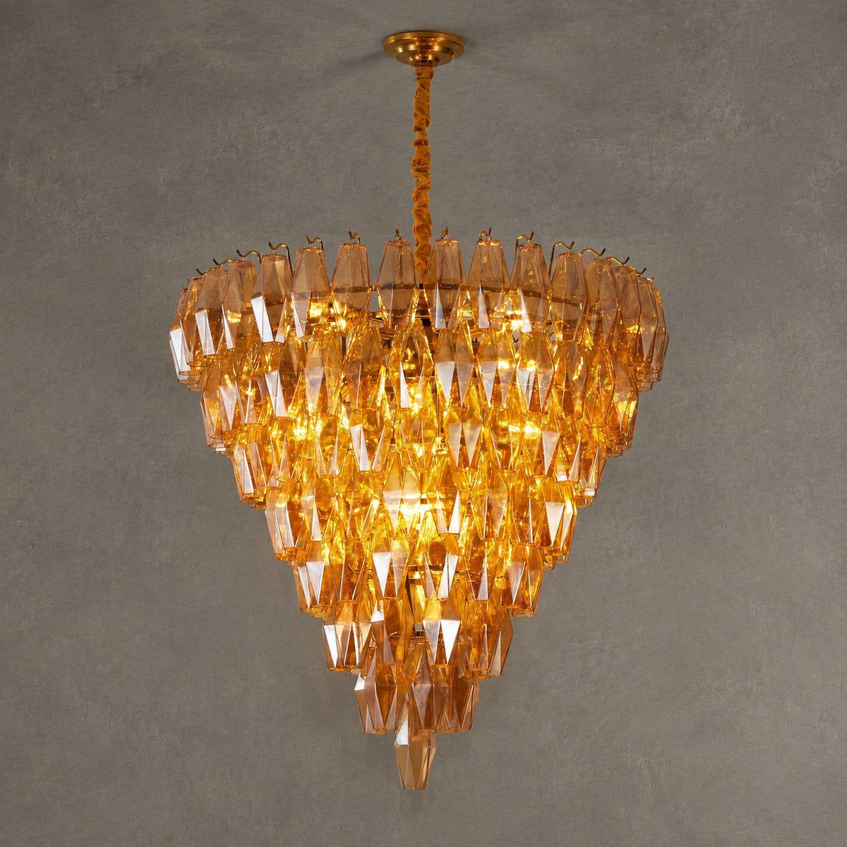 Amber Empire Chandelier