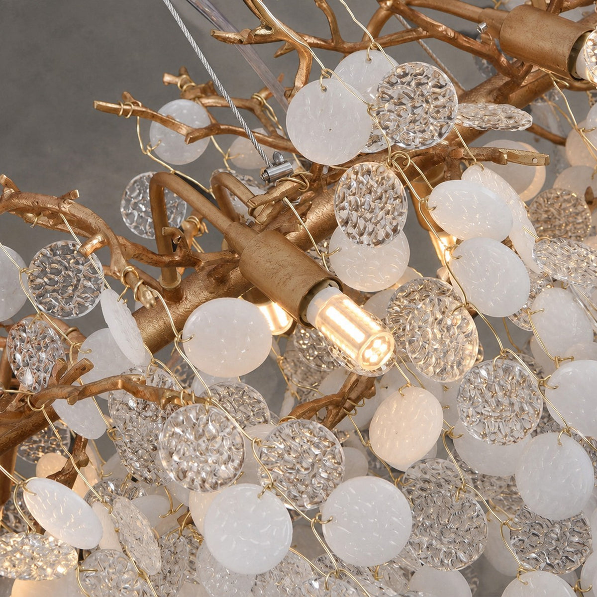 American Creative Modern Branch Linear Chandelier
