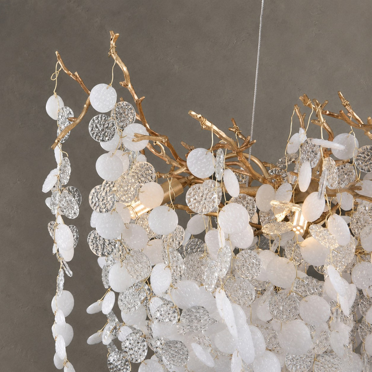 American Creative Modern Branch Linear Chandelier