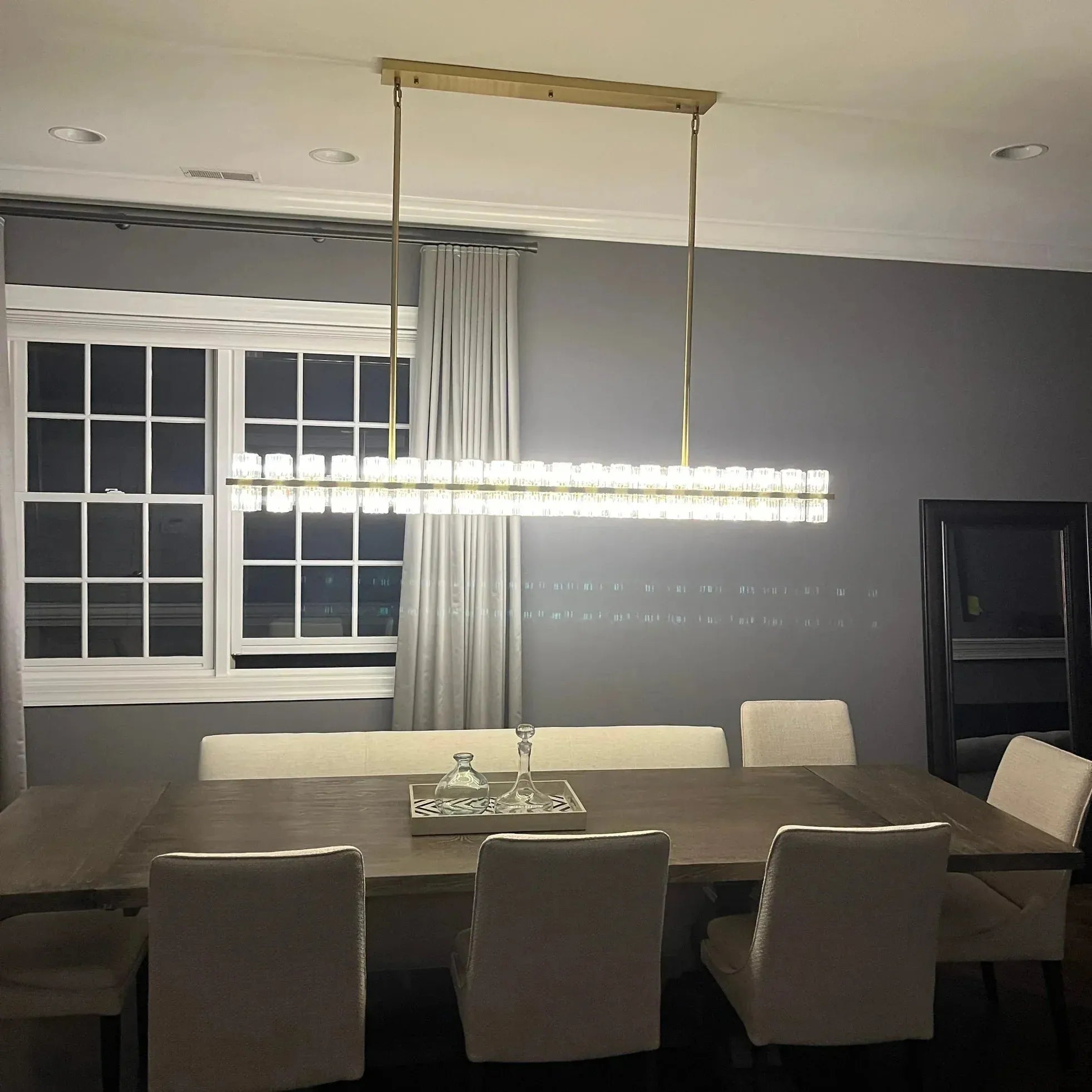 Avelon Rectangular Chandelier