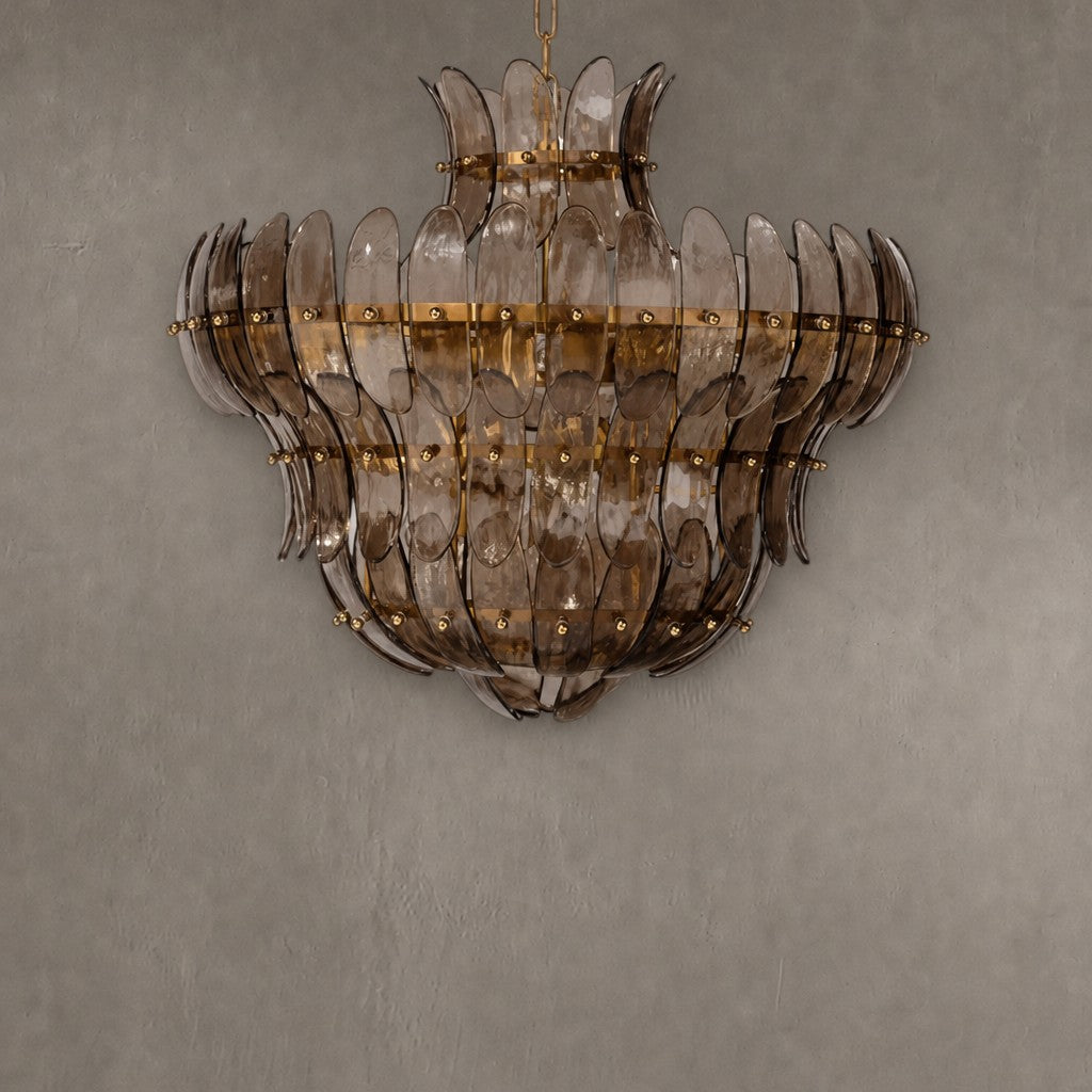 Arcade 10-Light Blown Glass Chandelier