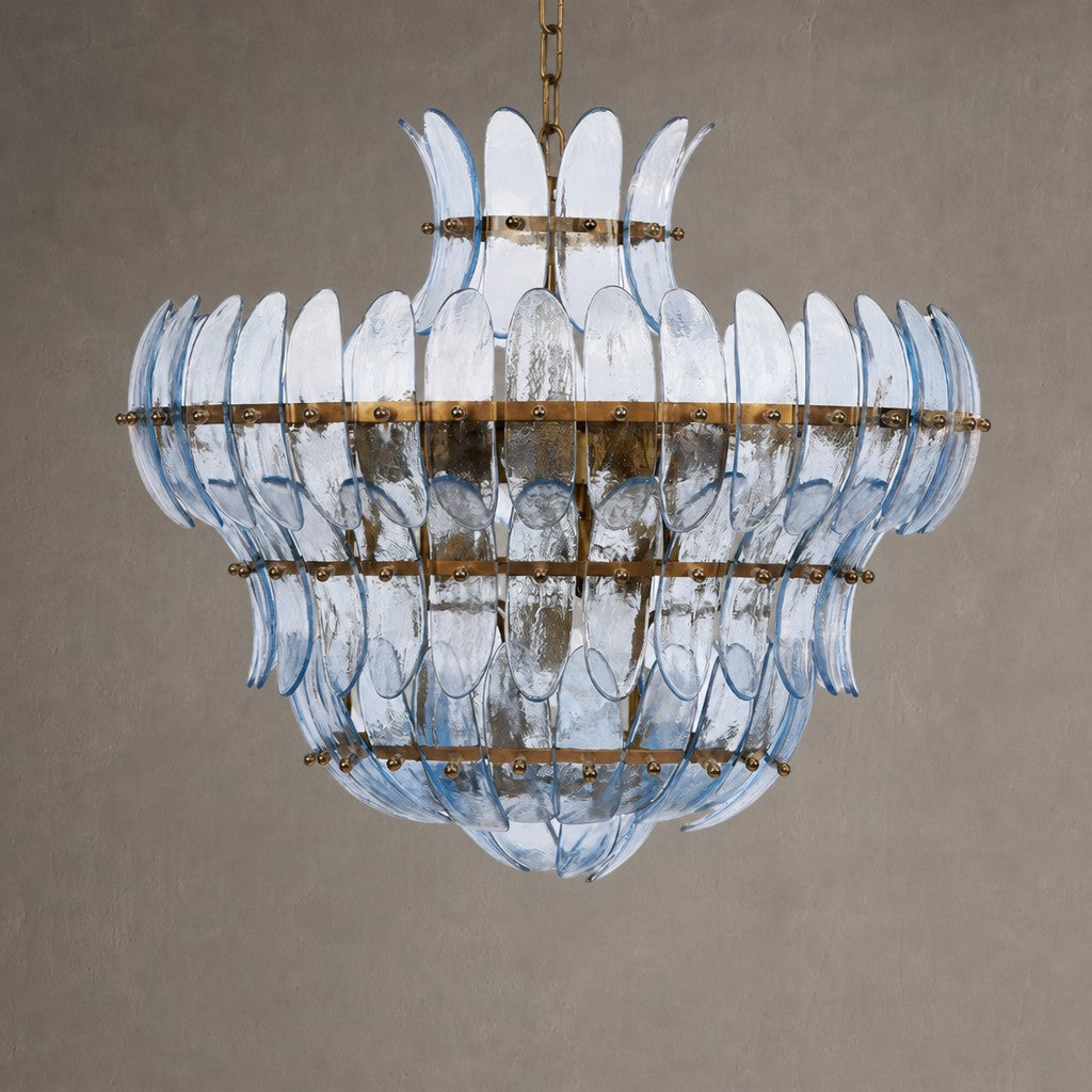 Arcade 10-Light Blown Glass Chandelier