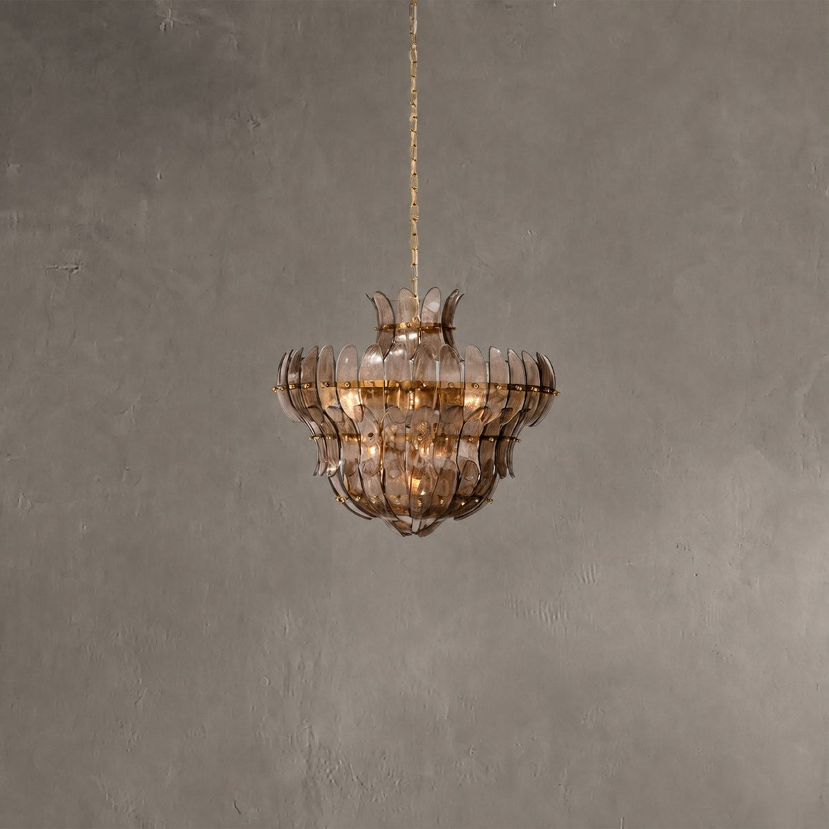 Arcade 10-Light Blown Glass Chandelier
