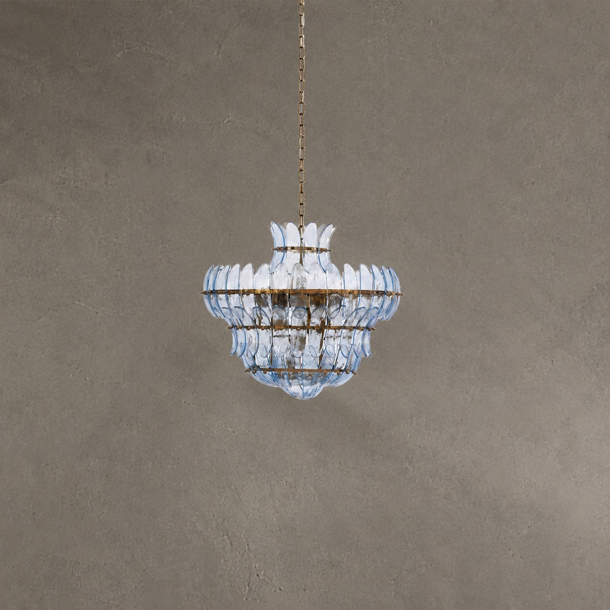 Arcade 10-Light Blown Glass Chandelier