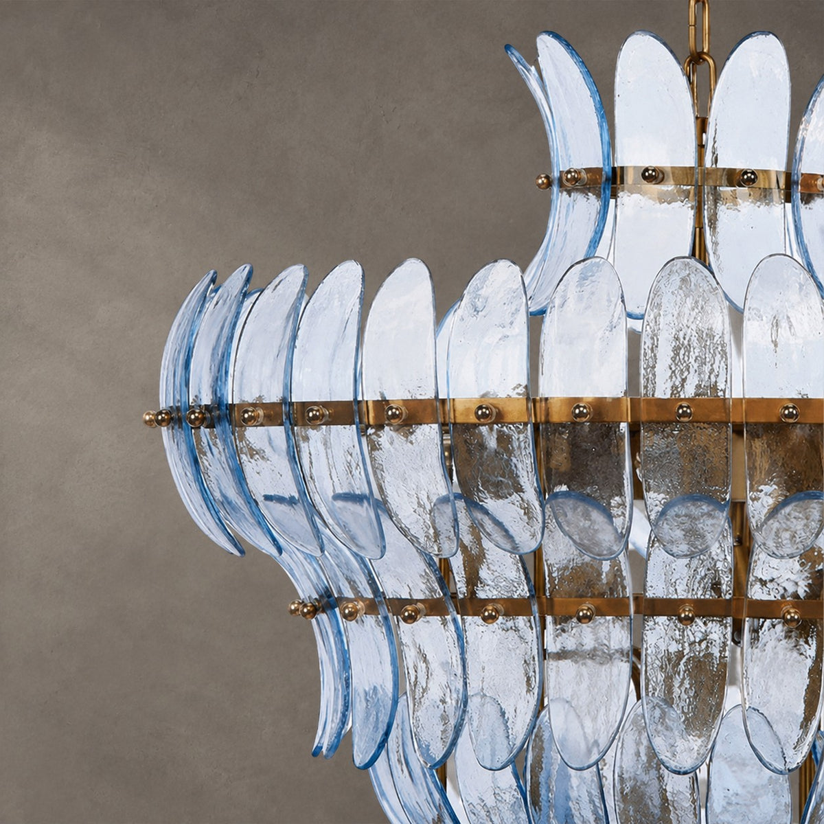 Arcade 10-Light Blown Glass Chandelier