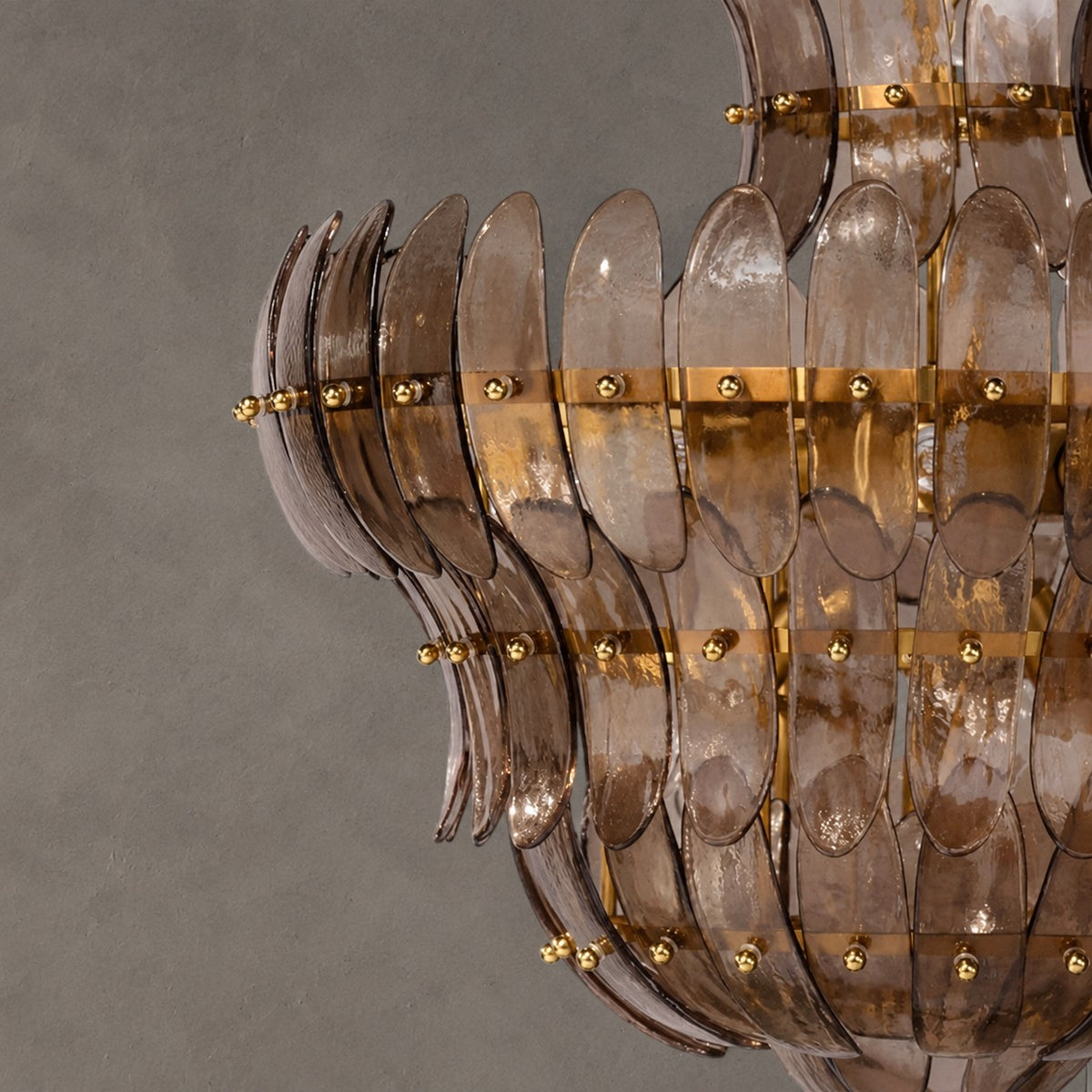 Arcade 10-Light Blown Glass Chandelier
