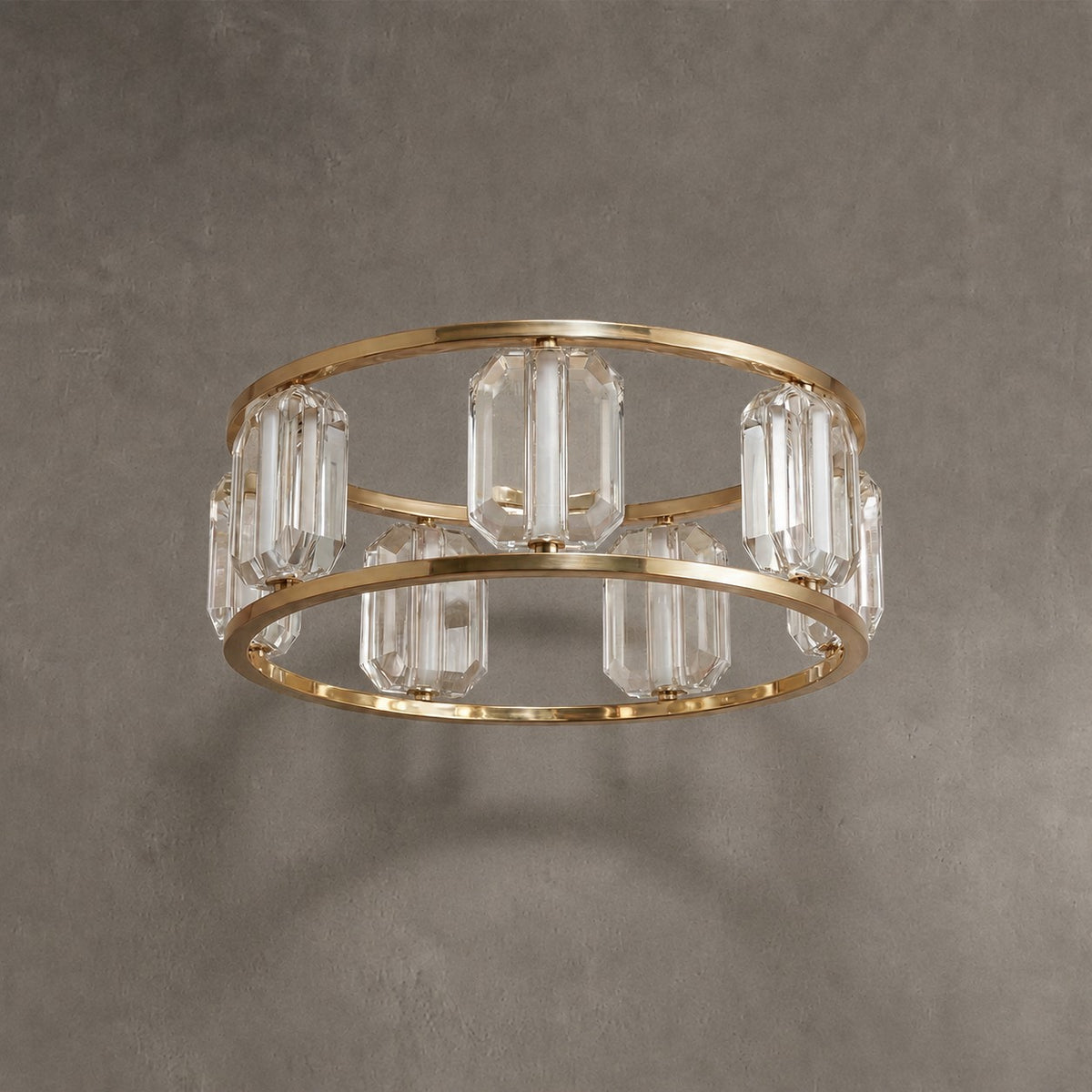 Arcus Contemporary Crystal Chandelier