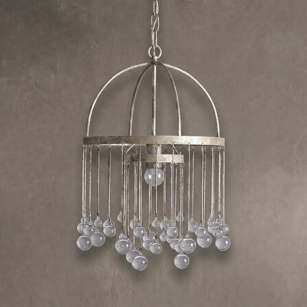 Aubrey Modern Crystal Ball Pendant Light