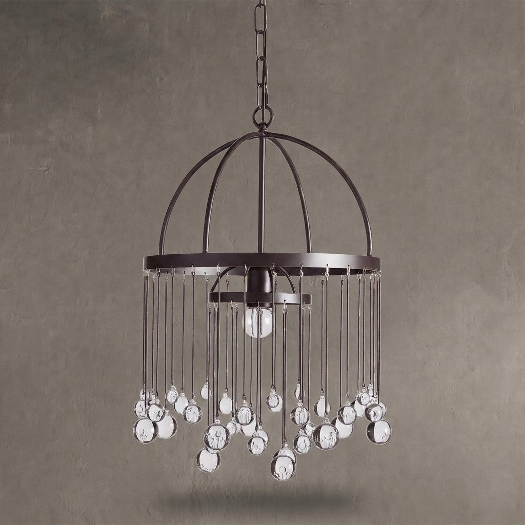 Aubrey Modern Crystal Ball Pendant Light