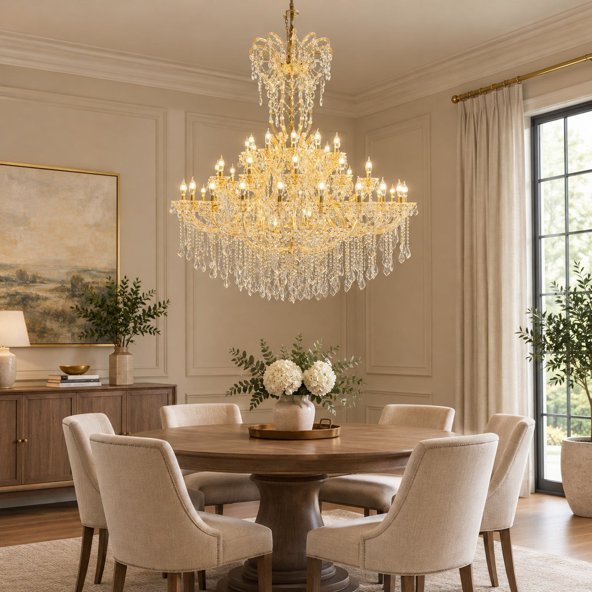 Grand Imperial Crystal Palace Chandelier for Mansion/Hotel Lobby/Banquet Hall