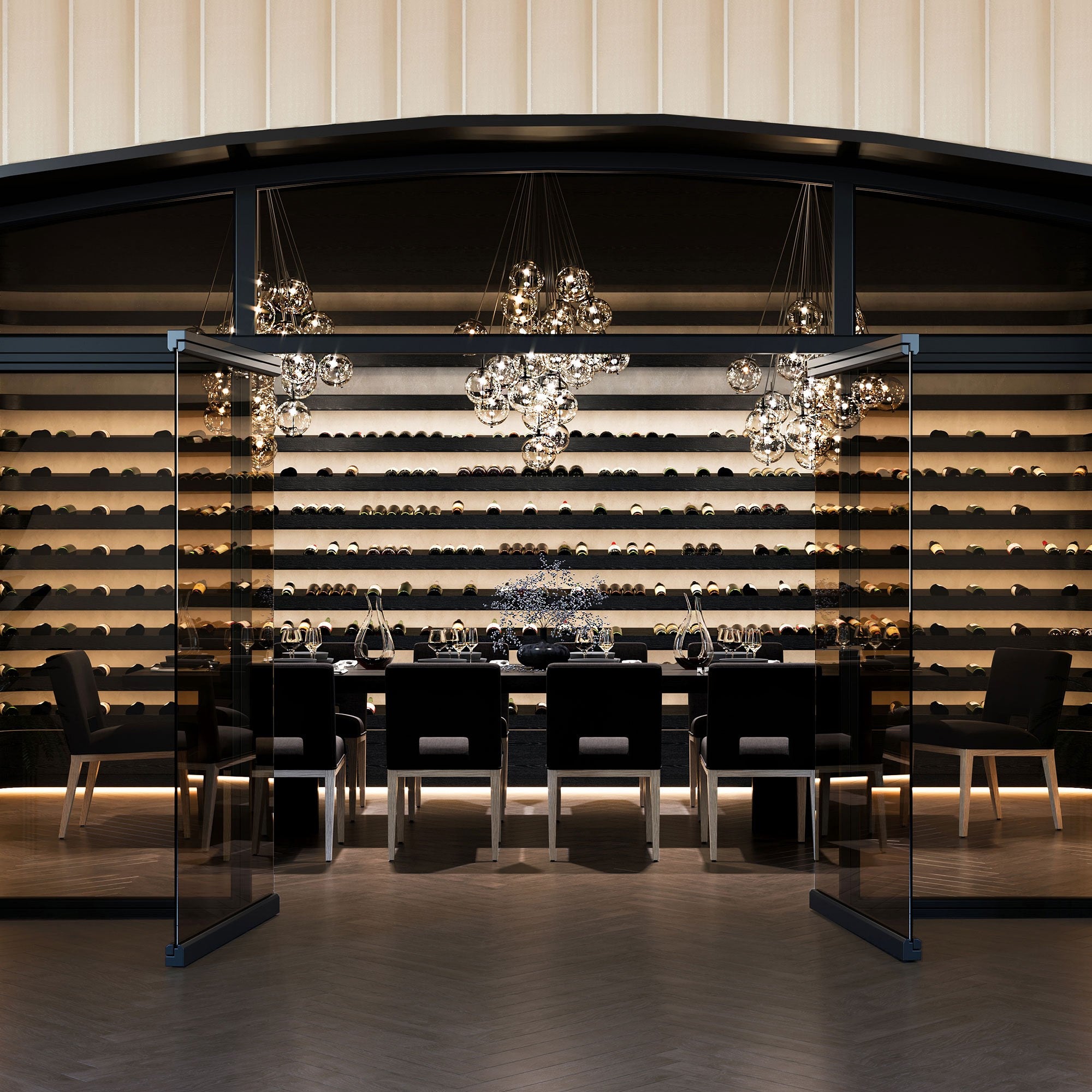 Berlin Glass Chandelier Small / Large