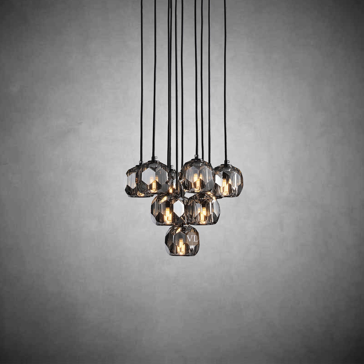 Bolura Crystal Ball Cluster Chandelier
