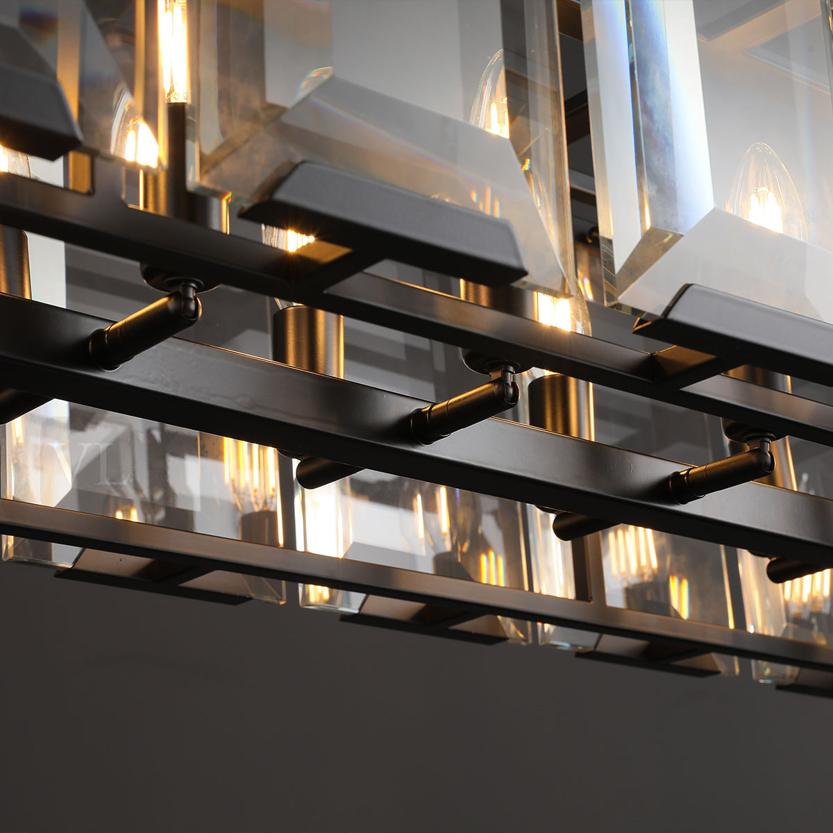 Hartley Crystal Rectangle Chandelier