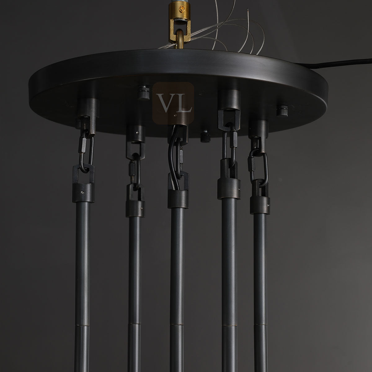 Miravon K9 Crystal Round Chandelier