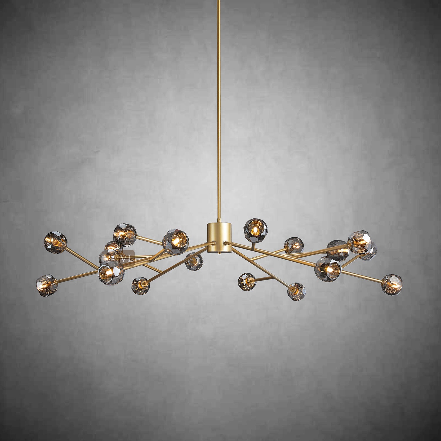 Bolura Crystal Ball Round Chandelier