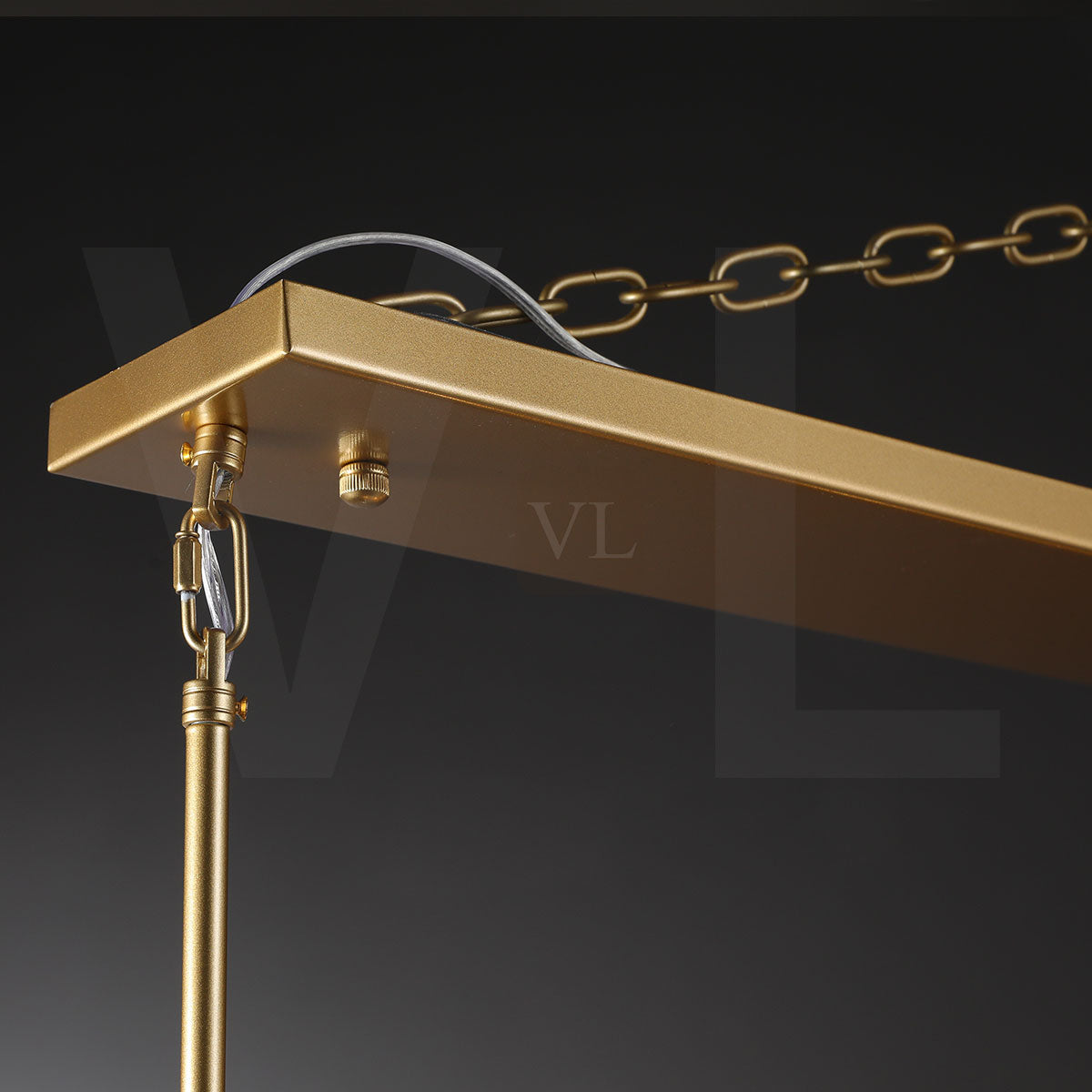 Eclarae Rectangular Chandelier