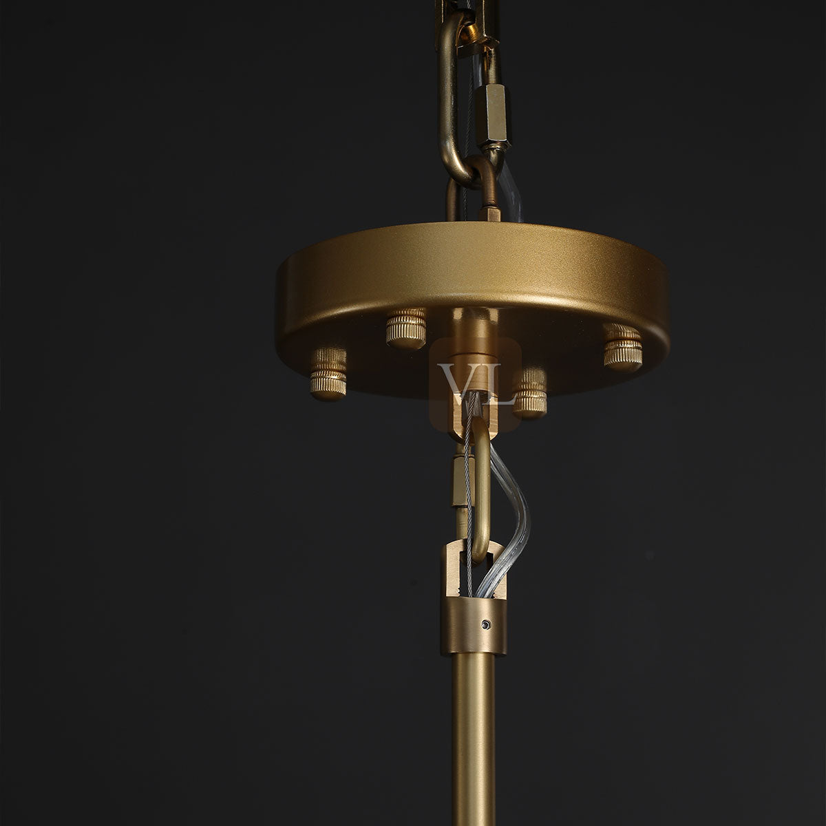 Miravon K9 Crystal Round Chandelier