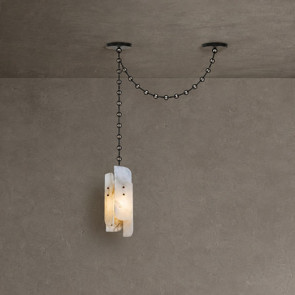 Cascading Chain Cluster Chandelier