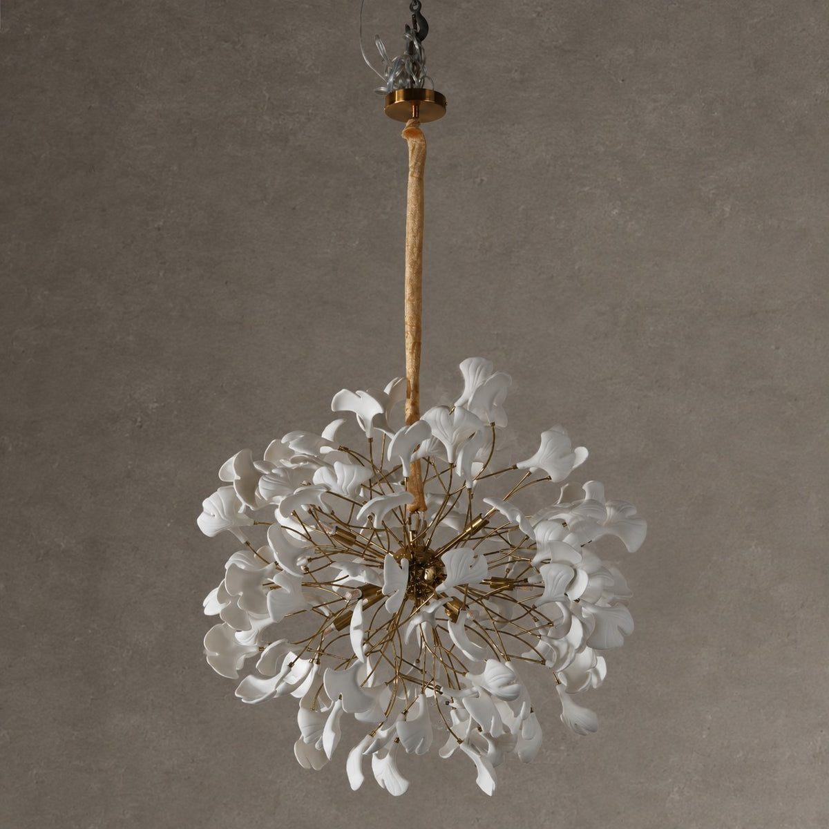 Ceramic Ball Pendant 800 - Gold
