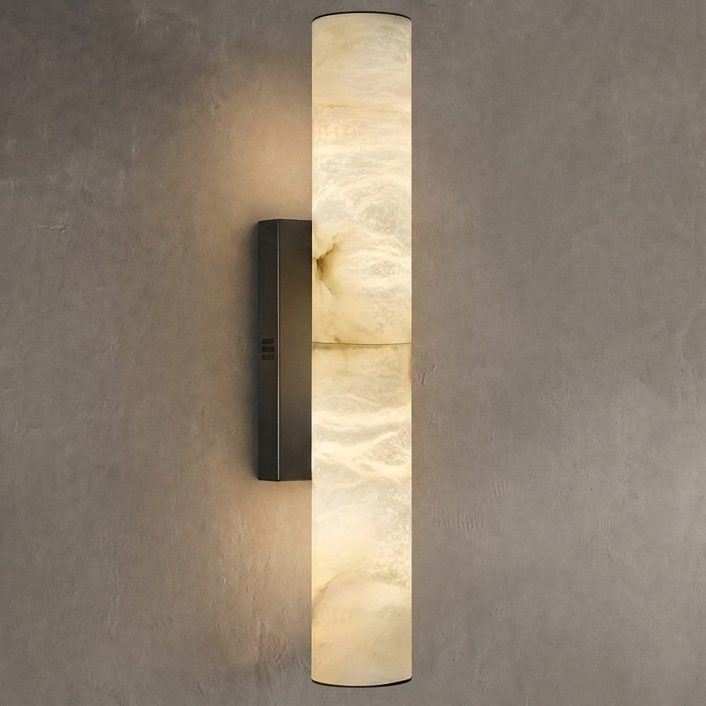 Charlene Marble Long wall sconce