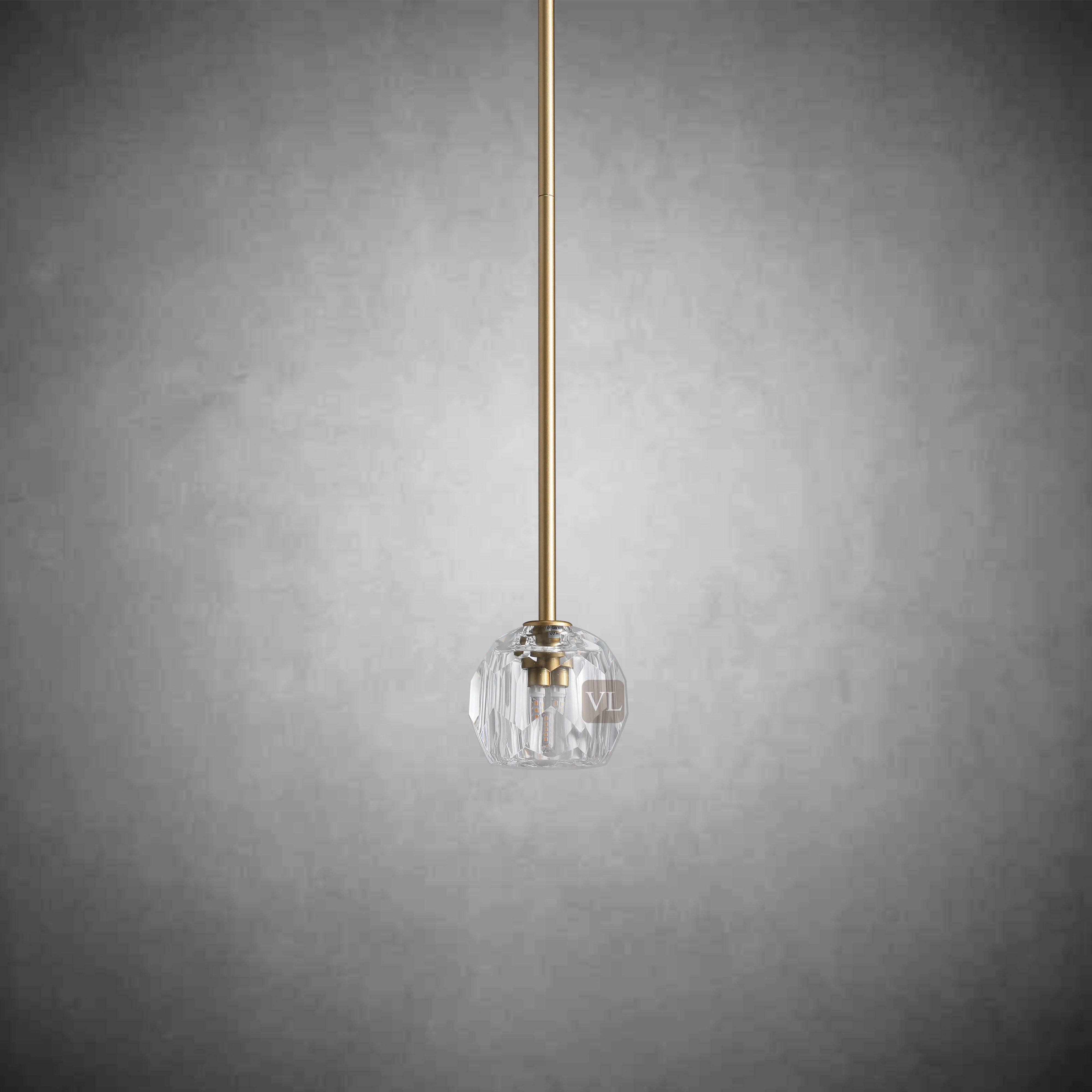 Bolura De Crystal Ball Pendant Lighting