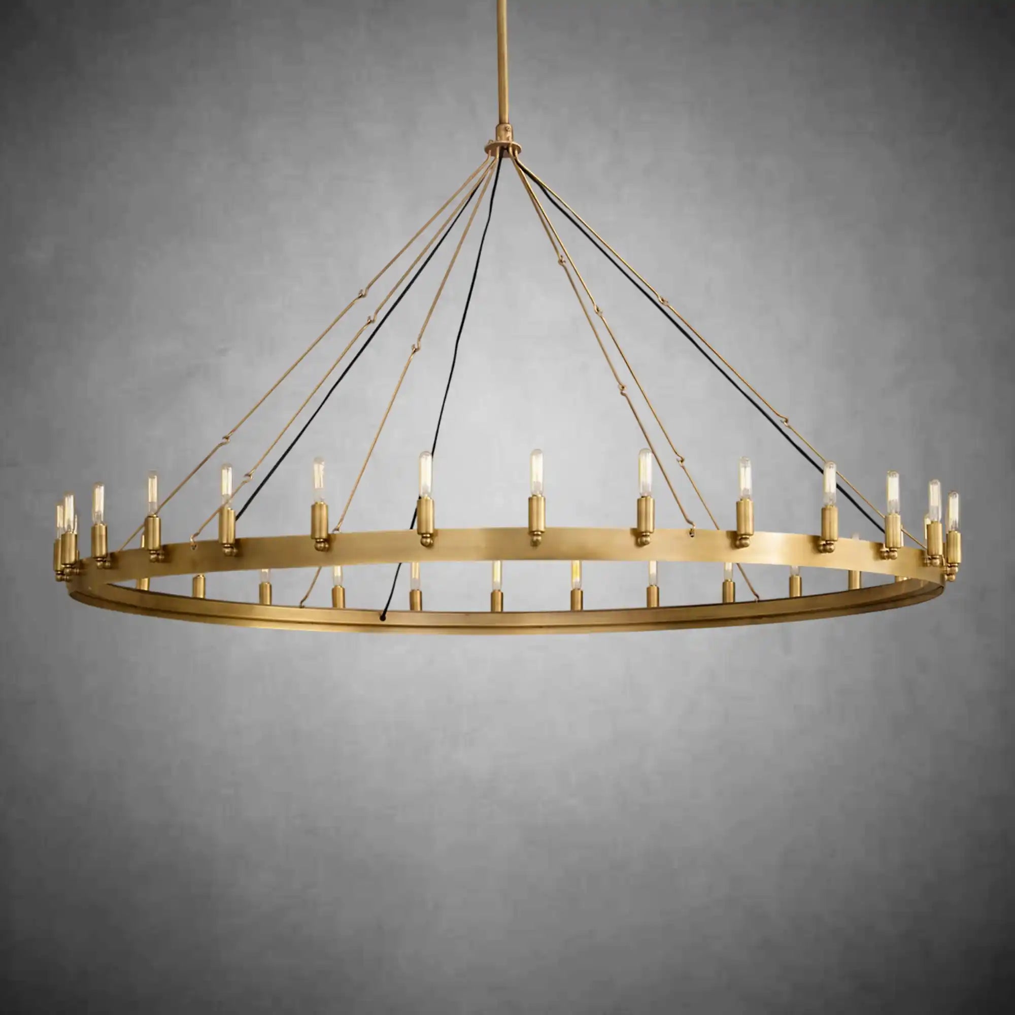Dania Camina Luxury Vintage Round Chandelier