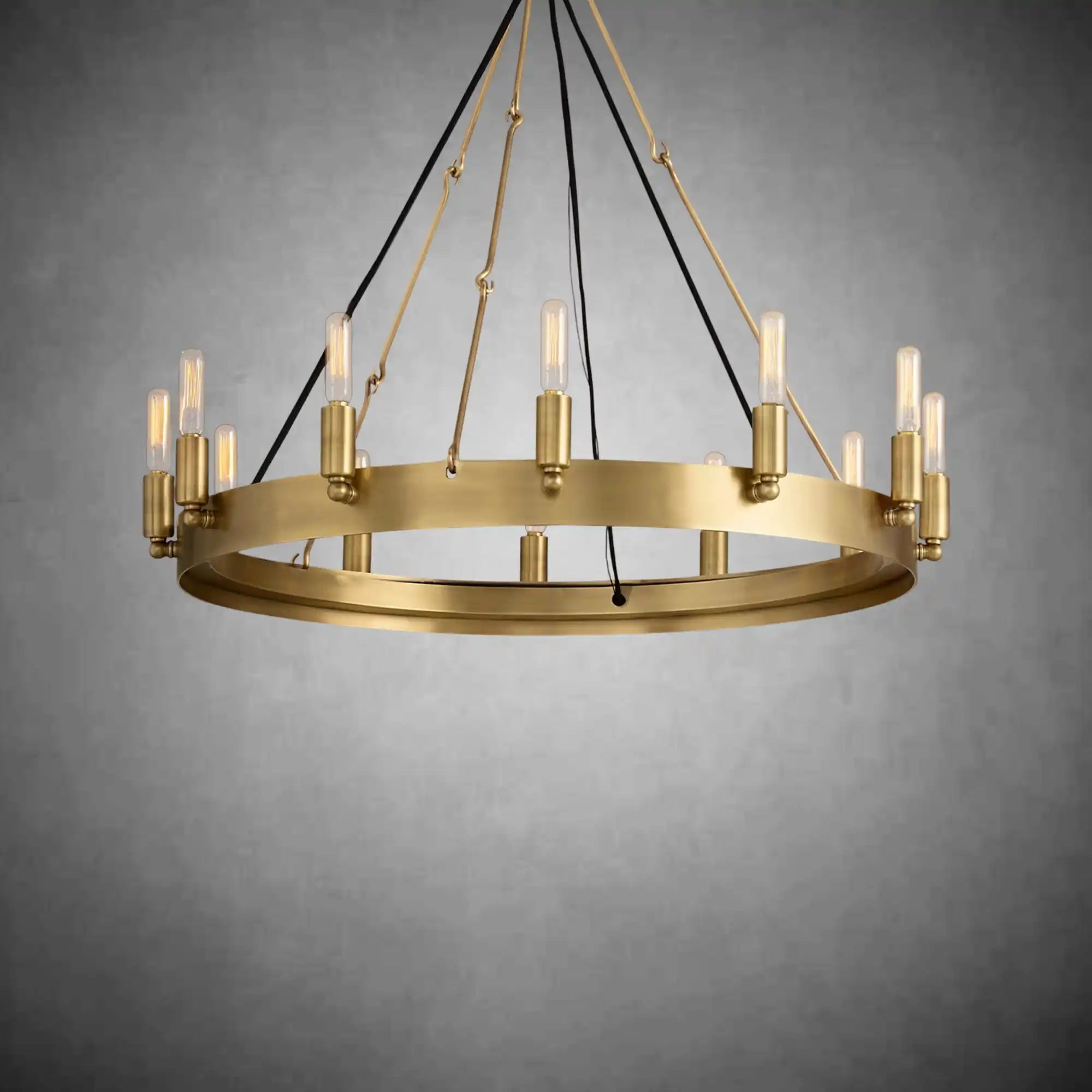 Dania Camina Luxury Vintage Round Chandelier