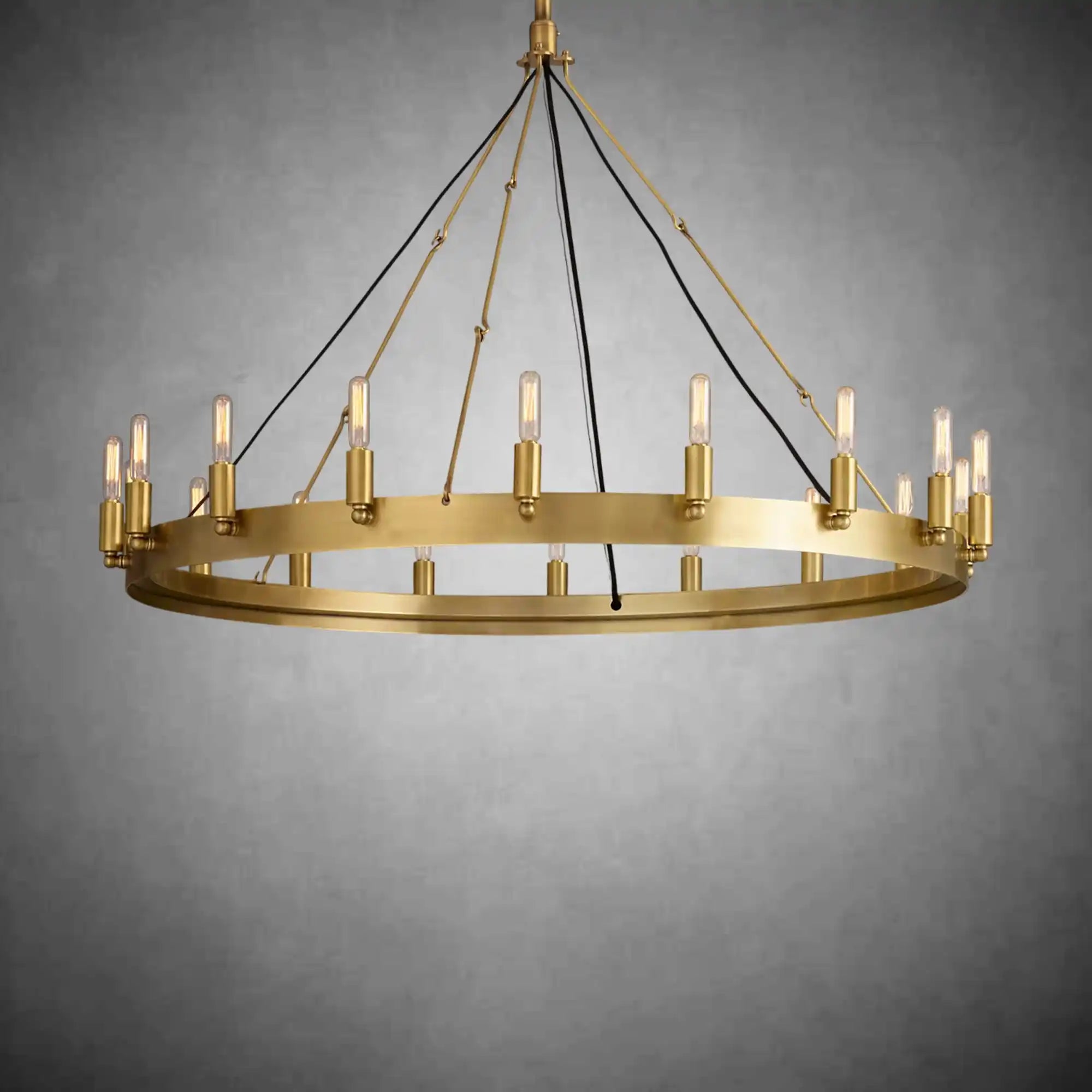 Dania Camina Luxury Vintage Round Chandelier