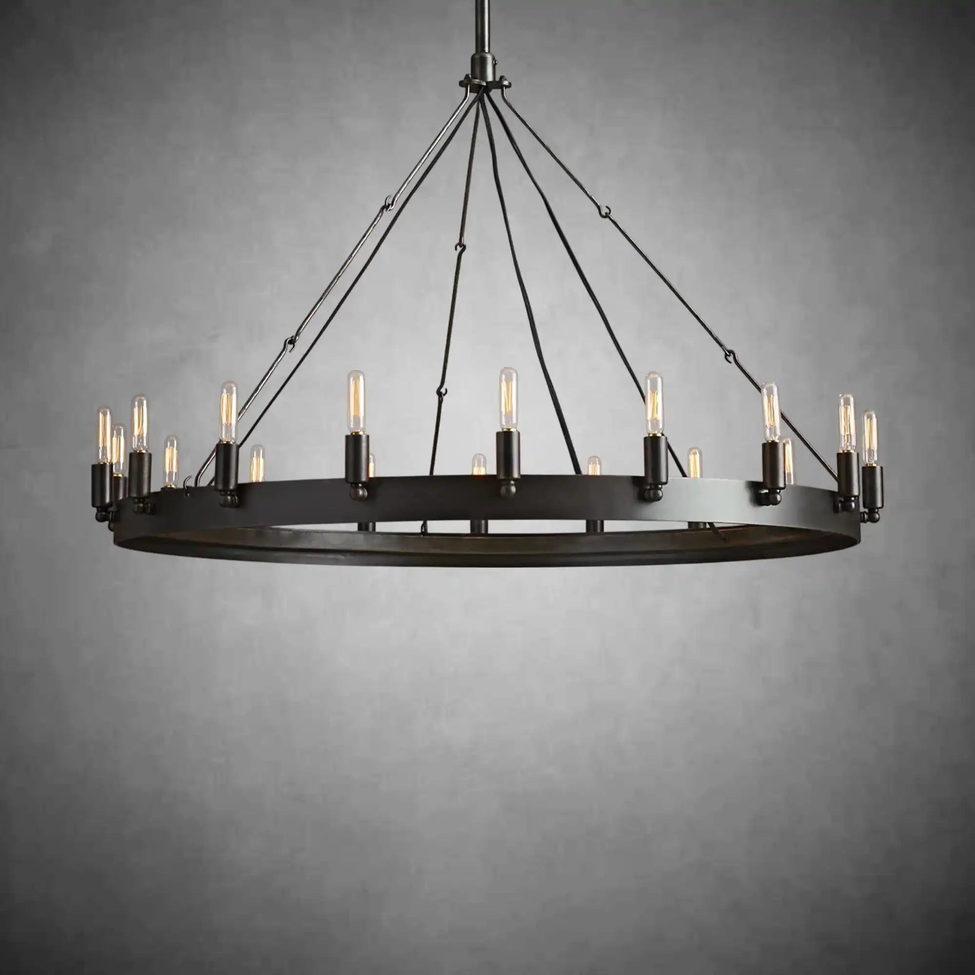 Dania Camina Luxury Vintage Round Chandelier