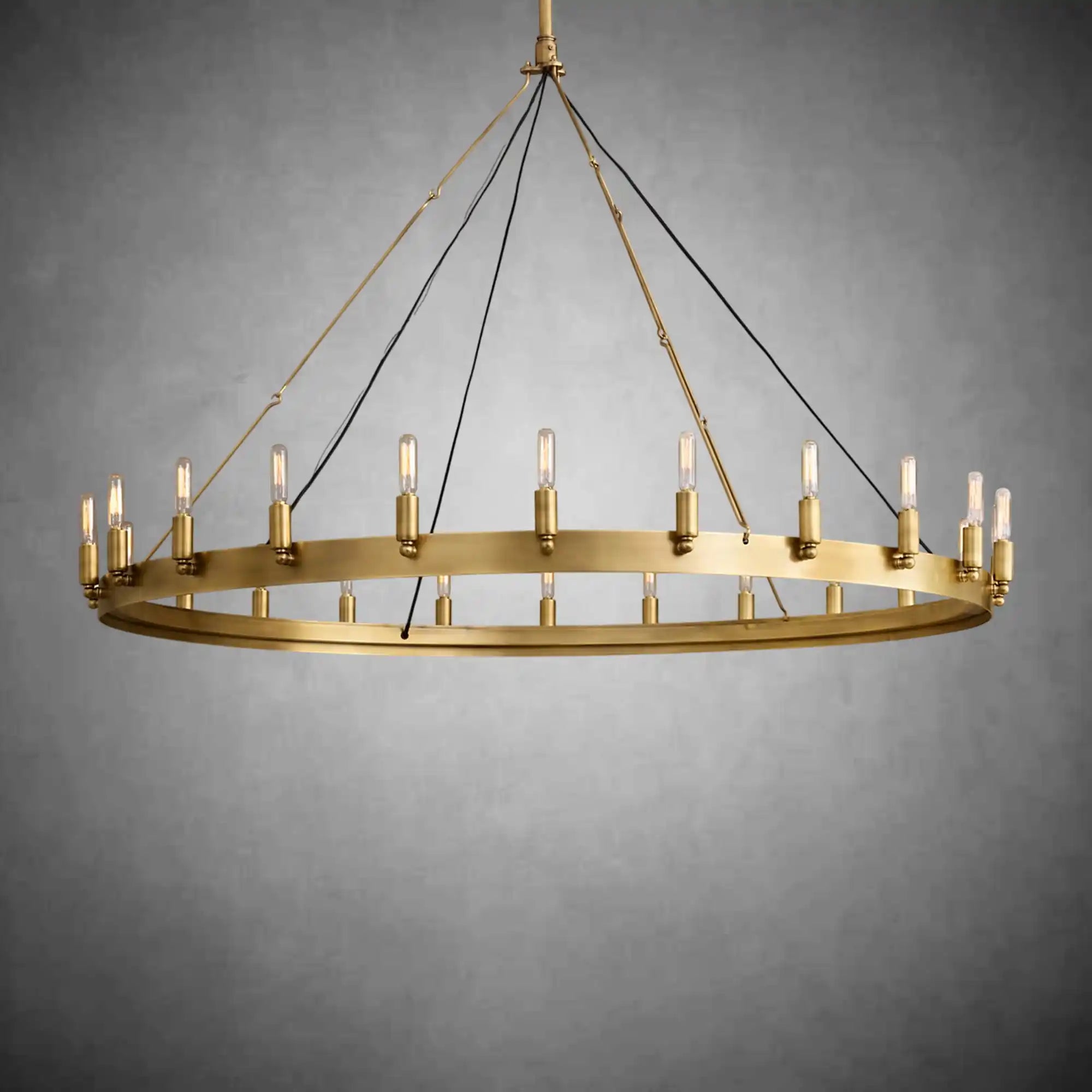 Dania Camina Luxury Vintage Round Chandelier