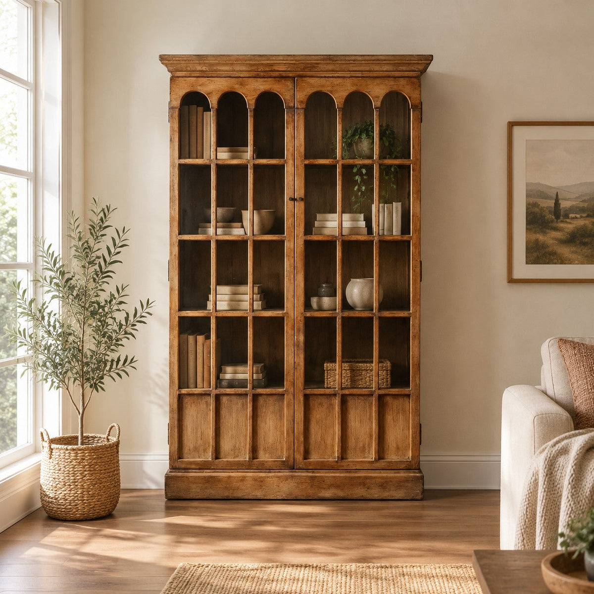 Rustic Wood Storage Case