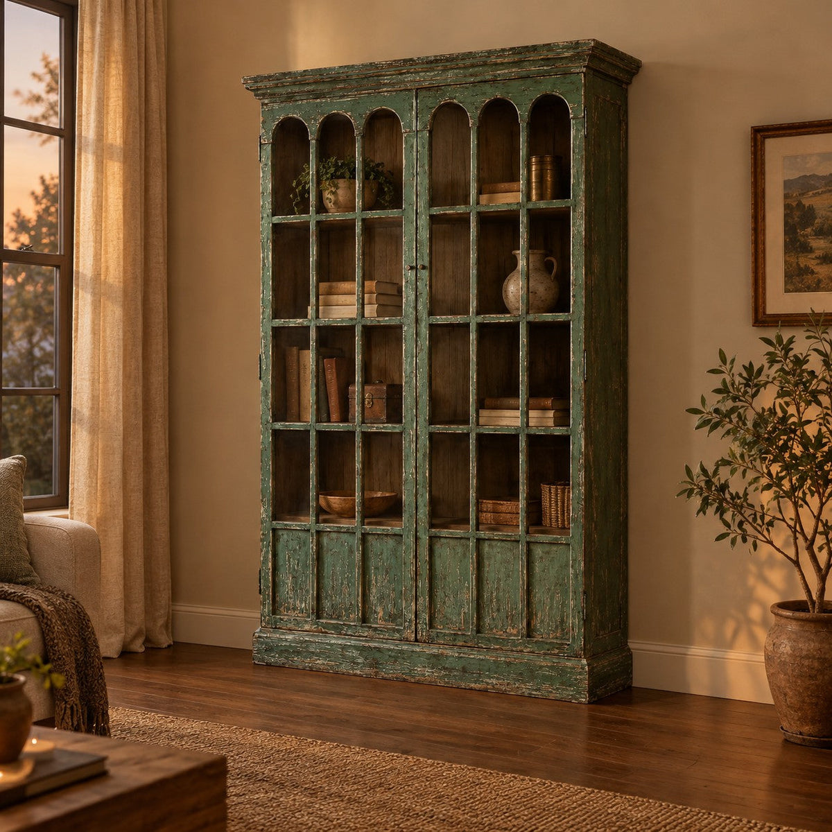 Rustic Wood Storage Case