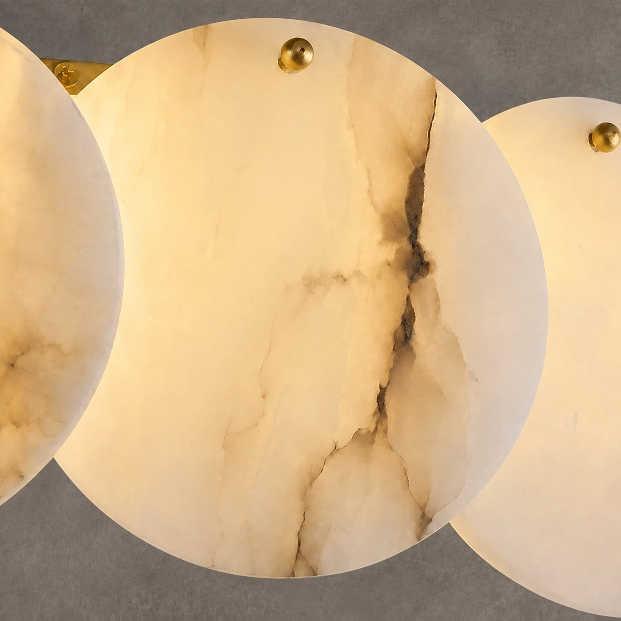 Chandelier Linear French Art Deco Spanish Alabaster