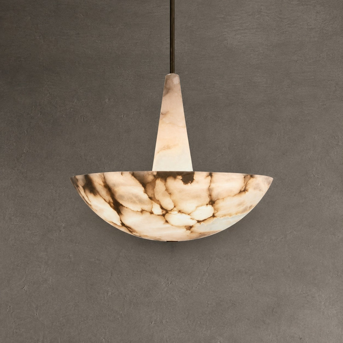 Domus Round Alabaster Chandelier