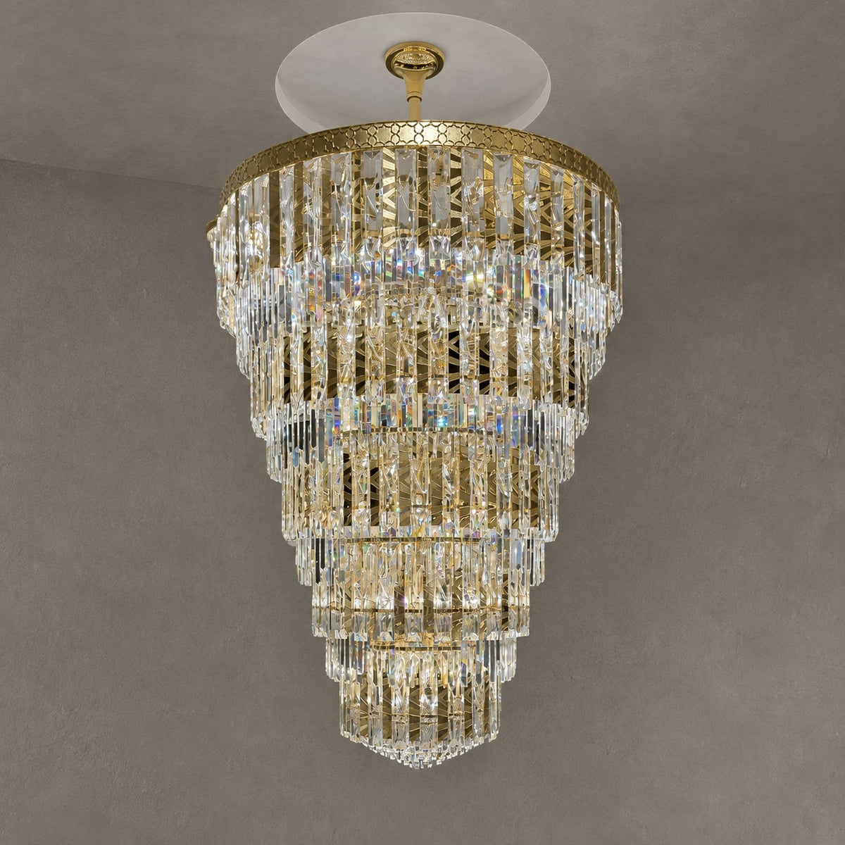 Egyptian Pharaoh Series Luxury Crystal Chandelier
