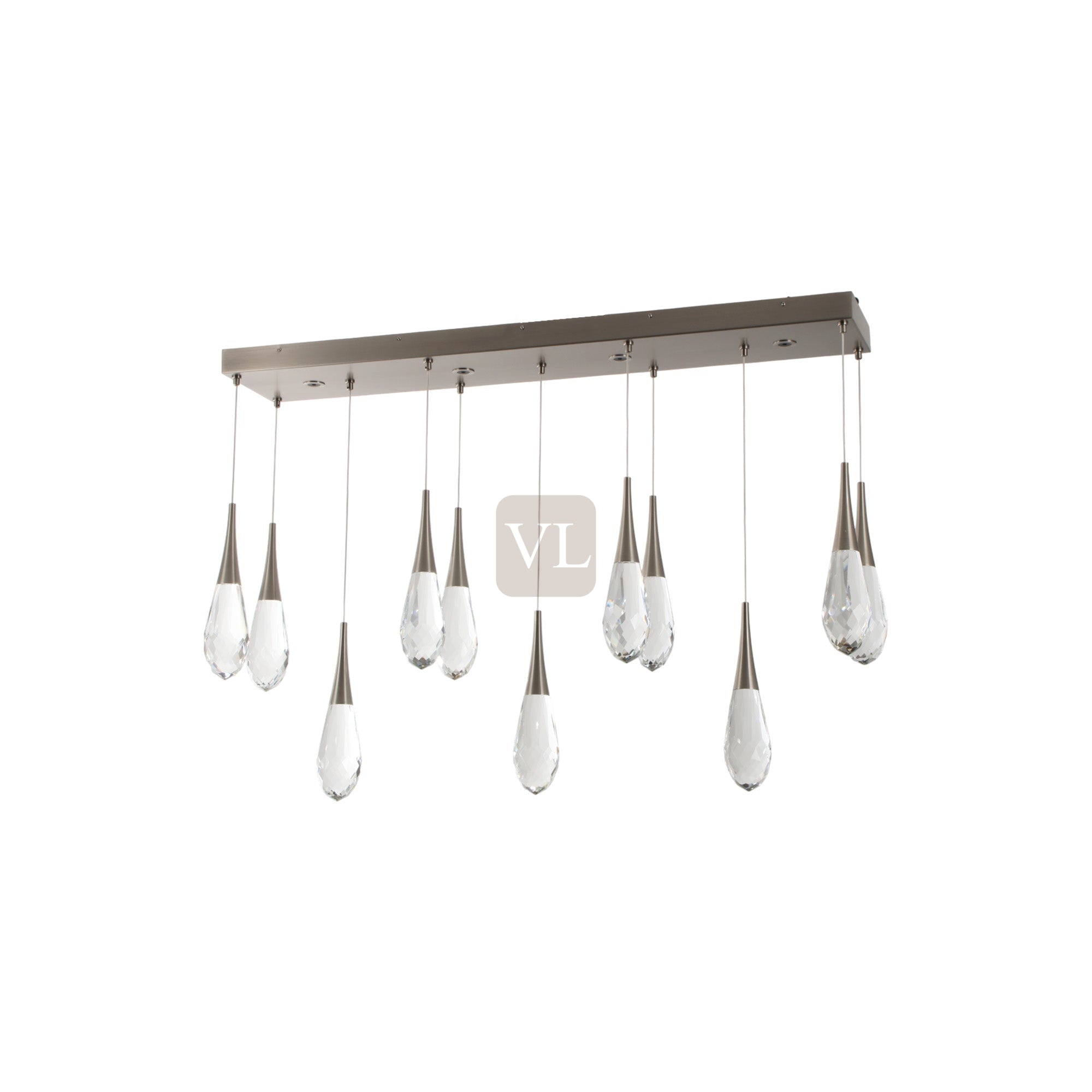 Crystal Drop LED Pendant Light