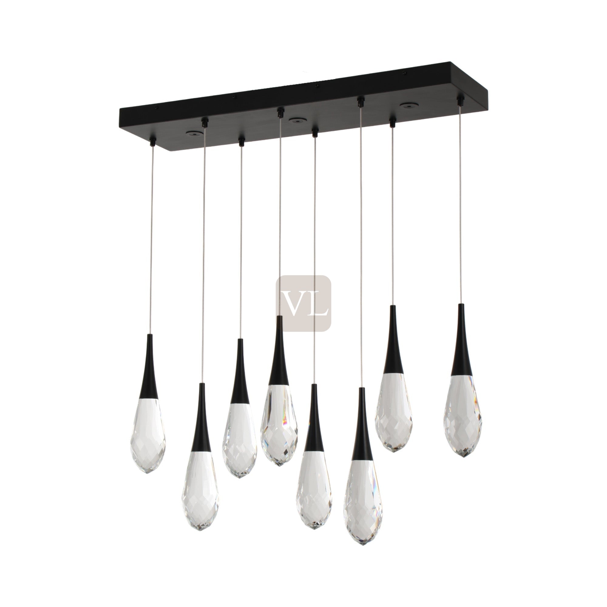 Crystal Drop LED Pendant Light